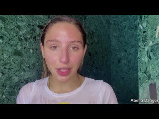 dripping wet in the shower abella danger sucks and fucks big dildo big ass